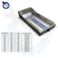 Bak Tinta Aluminium Cor SGW untuk Mesin Cetak Pad, Anti-Korosi, Tangki Tinta Terbuka, Suku Cadang untuk Mesin Cetak Pad
