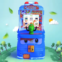 Meilleure vente LQY marque Double pistolet jeu de tir Machine voiture bébé série intérieur amusement jeu pistolets modèle à pièces LFB020