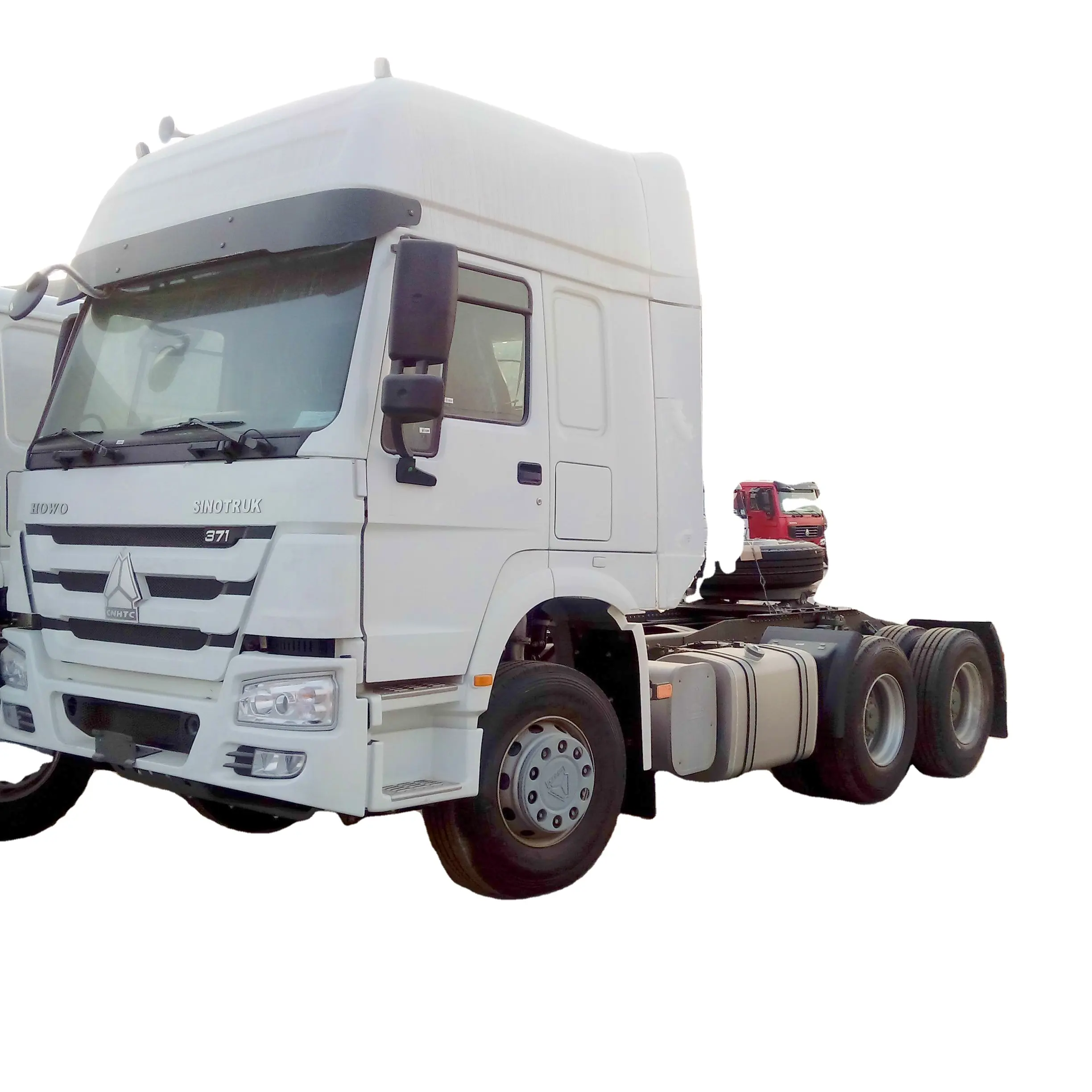 Nouveau et utilisé vieux deuxième main 6*4 8*4 4*2 371hp sinotruk howo tracteur tête camion conteneur remorque tête camion avec bon prix