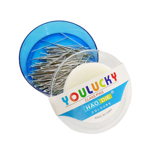 Boîte de 35mm de broche de fourniture de bureau de vente directe d'usine avec 250 broches fixes vêtements broches de positionnement de coupe verticale en gros - Product Image 5