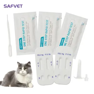 Kattenleukemievirus Felv, Kattenarts Fiv-Test, Veterinaire Fiv Felv Snelle Testkit Dierenarts En Huisdierdiagnostiek