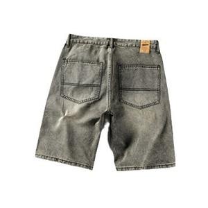 <span class=keywords><strong>Pantalones</strong></span> <span class=keywords><strong>Vaqueros</strong></span> Anchos de Mezclilla para <span class=keywords><strong>Hombre</strong></span> de Alta Calidad, Estilo Vintage Urbano con Acabado Desgastado y Roturas - Product Image 6