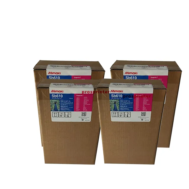 10 Liters Packed Sublimation ink With Chip original mimaki SB610-10L for TS55-1800