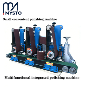 Ponceuse à bande électrique multifonctionnelle à haute rigidité avec vitesse réglable pour le polissage et le meulage des métaux - Product Image 6