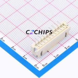 HCZZ0514-10 Wire-to-Board Pin Header SMD,P=2.5mm Connector 1x10P 2.5mm Vertical Mount XH - Product Image 2