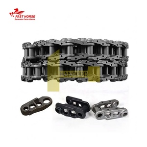 Cadena de oruga Hangood para excavadora PC200-8, conjunto de eslabones de oruga 20Y-32-00300, piezas de maquinaria de construcción, eslabón de oruga para PC200-6 PC200-7 - Product Image 1