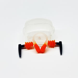 Paquet de boîte portable pince-nez pour enfants et adultes bouchons d'<span class=keywords><strong>oreille</strong></span> de natation Bouchons d'<span class=keywords><strong>oreille</strong></span> aqua réutilisables - Product Image 3