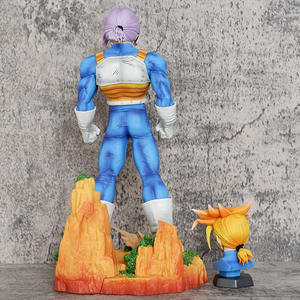 Statuetta Classica di Anime Giapponese Dragon Ball Z, Figura d'Azione di Trunks in Tuta da Combattimento, 29cm, Modello N.4 - Product Image 4