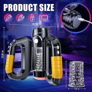 Tự động thông minh người lớn tình dục Kính thiên văn thủ dâm cốc nam thủ dâm Đồ chơi máy bay thiết kế cốc - Product Image 3