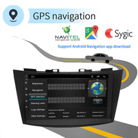 Reproductor de DVD para Auto de 9 Pulgadas, 2 Din, 4 Núcleos, Unidad Principal con GPS, Amplificador, Carplay, Android Auto, Estéreo para Auto, Radio para Auto para Suzuki Swift 2011-2015