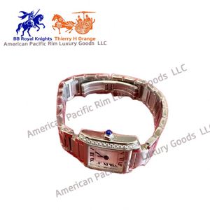 Elegante Reloj Cuadrado de Lujo para Mujer con Correa de Acero Inoxidable, Reloj de Cuarzo Impermeable para Dama con Detalles de Diamantes, en Caja, Accesorio de Lujo - Product Image 4