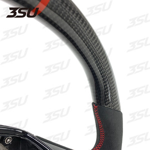 Volant en fibre de carbone avec bouton R8 Accessoires de voiture pour <span class=keywords><strong>Audi</strong></span> Q5 S6 <span class=keywords><strong>RS6</strong></span> A7 S7 RS7 A6L A7L A8 <span class=keywords><strong>RS6</strong></span> RS7 2019 2020 2021 <span class=keywords><strong>2022</strong></span> - Product Image 5