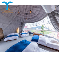 Tente de camping à bulles transparente pour le glamping, maison à bulles géodésique en plastique, tentes Igloo dôme de jardin