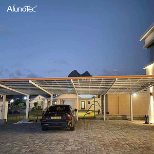 <span class=keywords><strong>Tettoia</strong></span> <span class=keywords><strong>per</strong></span> Garage AlunoTec in Policarbonato, <span class=keywords><strong>Copertura</strong></span> in Alluminio <span class=keywords><strong>per</strong></span> Due Auto, Carport - Product Image 1