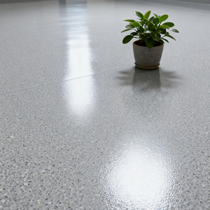 QIHANG High Gloss Marble Effect Self-Leveling Eco-friendly <b>Epoxy</b> Clear Liquid <b>Floor</b> Paint Brush Interior Exterior Customized - Product Image 3