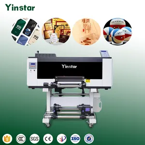 A3 Größe UV-DDT-Drucker F1080-A1-Kopf uv-DDT-Film-Druckmaschine mit Laminator Rolle zu Rolle Druckmaschine