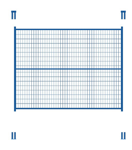 Recinti Portatili per Cani Facili da Montare, Pannelli di Recinzione Temporanea in Rete Saldata per il Canada - Product Image 3