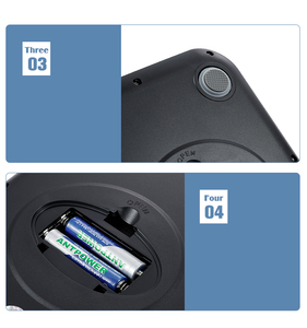 उच्च गुणवत्ता वाले स्टेनलेस स्टील पोर्टेबल खाद्य संतुलन रसोई पैमाने 10 किलोग्राम 5 किलोग्राम माप 1 ग्राम डिवीजन - Product Image 5