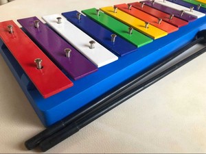 Wholesale Orff Percussion <b>Instrument</b> 13 Notes Portable Rainbow Glockenspiel Xylophone <b>Musical</b> Percussion <b>Instrument</b> for Kids - Product Image 4