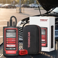 Herramienta de Diagnóstico OBD ThinkDiag 2, Escáner para Todos los Sistemas, Herramienta de Escaneo Automático con Protocolo CAN-FD, Herramienta de Diagnóstico para Automóviles de Gasolina de 12V