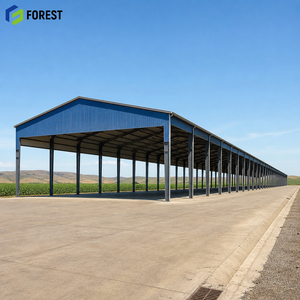Edificio de Almacenamiento de Estructura de Acero Prediseñada, Duradero, de Gran Altura, Centro de Depósito de Materia Prima - Product Image 1