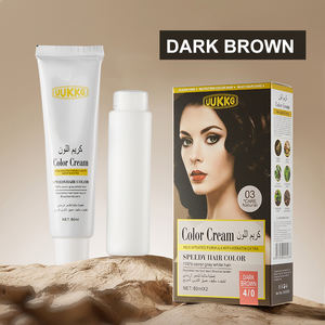 Crème colorante permanente pour <span class=keywords><strong>cheveux</strong></span> UUKKG Private Label, professionnelle, pour salon ou usage personnel, sans ammoniaque. - Product Image 1