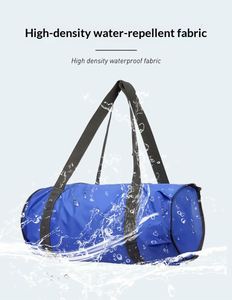 Bolsa impermeable ligera y plegable de nailon para gimnasio, bolsa de hombro portátil para viajes, para hombres y mujeres, actividades al aire libre - Product Image 4