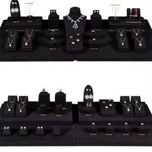 Jinsky, diseño personalizado, anillo de lujo, pulsera, cadena, soporte de exhibición, conjuntos de exhibición de joyería de lujo para mostrador de tienda - Product Image 4