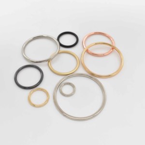 25mm 30mm 35mm nuevo Anillo de Metal O hebilla de aro redondo Aleación de Zinc chapado ropa interior accesorios para <span class=keywords><strong>Bikini</strong></span> - Product Image 4