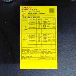 Motor Servo AC Serie Alpha FANUC A06B-2247-B805, Unidad de Motor Servo Serie Alpha - Product Image 2