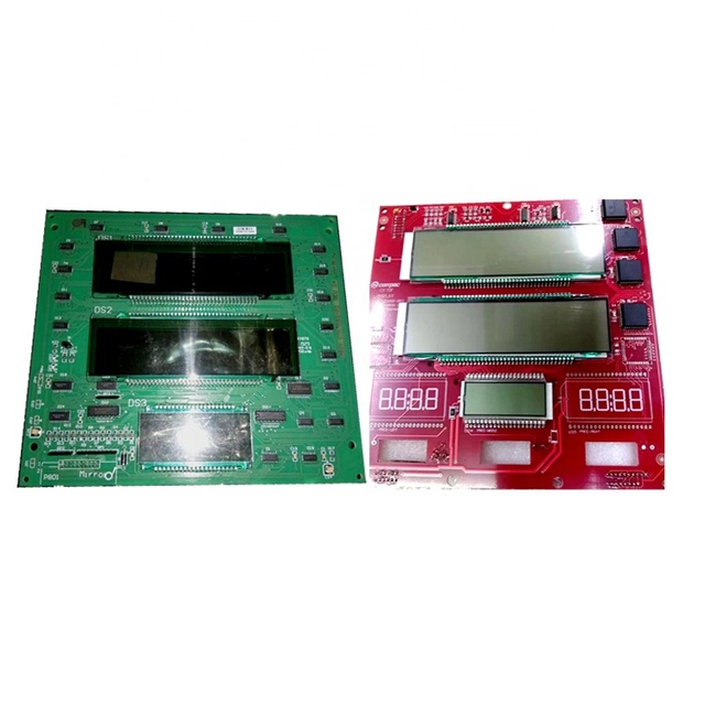 Dispenser Pump Segment Screen Custom HTN TN LCD Spare Part Tatsuno Display Board LCD Big Digits Panel for Fuel Pump