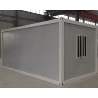 Bureau préfabriqué pliable en conteneur, type Z, panneau sandwich respirant, design moderne, maison préfabriquée