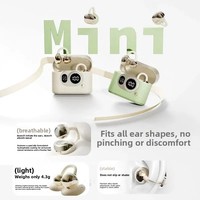 GTS17 Headset Clip-on-ear Baru untuk 5.4 dengan Posisi APP, Anti-Hilang, Peredam Kebisingan, Kontrol Suara, Tahan Air
