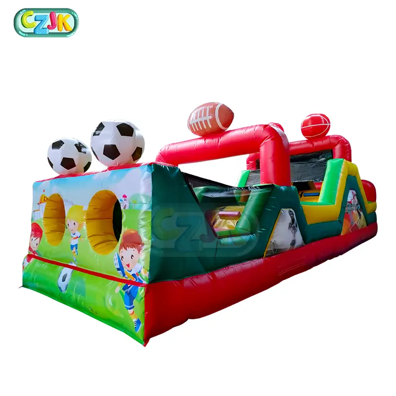 Balón de fútbol inflable de alta calidad, casco de fútbol Deportivo, túnel, pista de obstáculos, entrada, en venta