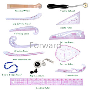 Mô Hình Làm Thiết Kế DIY Thợ May Pháp Đường Cong May Cai Trị May Công Cụ - Product Image 6