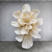 Nouveau produit Fleurs de mariage artificielles en gaze blanche Décorations de table élégantes pour la maison, le bureau ou l'hôtel pour les fêtes et les événements