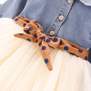 Robe d'automne pour fille à motif léopard avec ceinture, vêtements pour enfants, robe de princesse, vêtements décontractés pour enfants, vêtements pour filles - Product Image 4