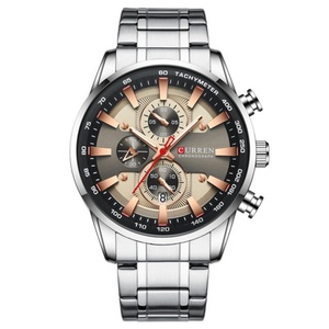 Reloj de Pulsera Cronógrafo para Hombre, Estilo Salvaje, con Esfera de Aleación de 47 mm, Cristal, Resistente al Agua, Correa de Acero Inoxidable - Product Image 3
