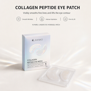 Patch Occhi Idrogel GHK Cu Peptidi di Rame con Centella, Caffeina e Acido Ialuronico Anti-Età, Anti-Occhiaie e Anti-Gonfiore - Private Label OEM - Product Image 2