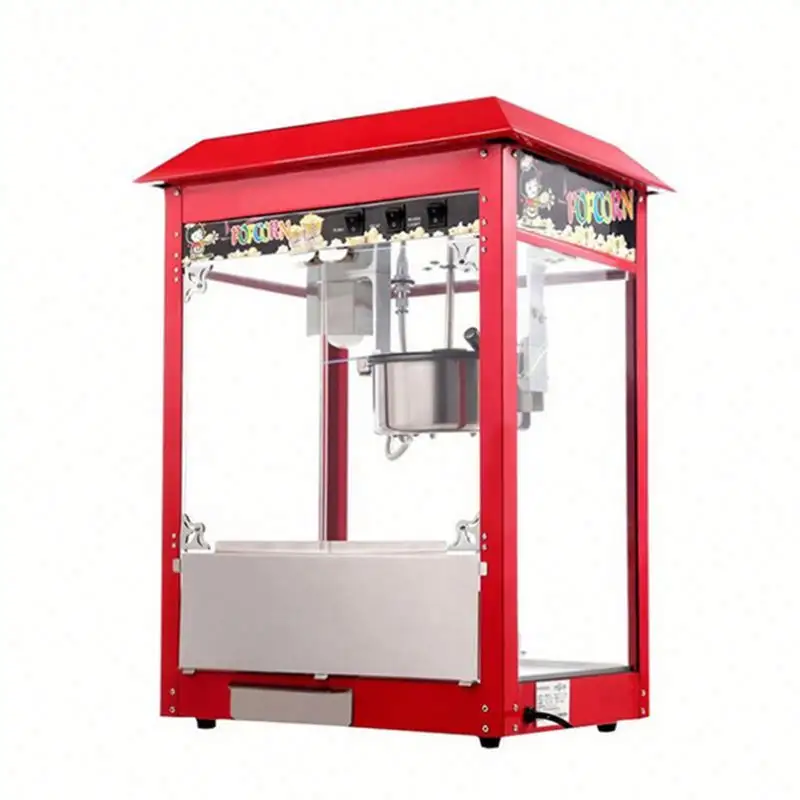 Sử dụng thương mại kinh doanh tự động aramel ngô Pop Ngô Popper Maker bỏng ngô máy để bán
