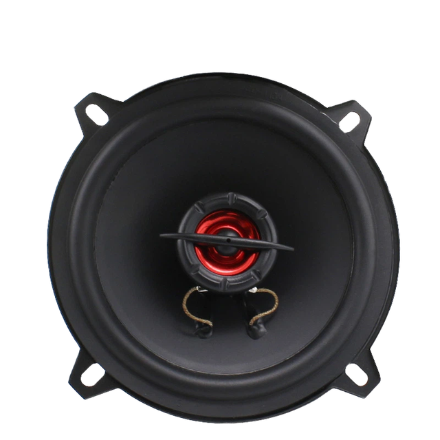 5-inch Coaxial 3-Way Car Speaker with Denso Electric Horn Neodymium Tweeter 12V Universal Fit Retrofit/Upgrade Auto Parts