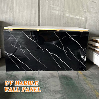 Plaques de marbre PVC 1,22*2,44m, légères, résistantes aux UV, faciles à installer pour les projets de bricolage à domicile