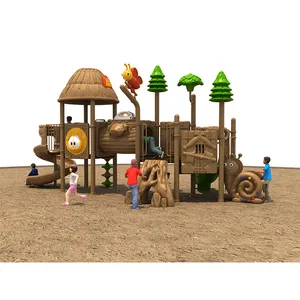 Forest Chalet Series Play ground kids outdoor playground supplies plastic playhouse equipment