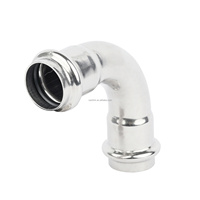 Raccords de tuyauterie en acier inoxydable de la série 300 Inox Press Fitting