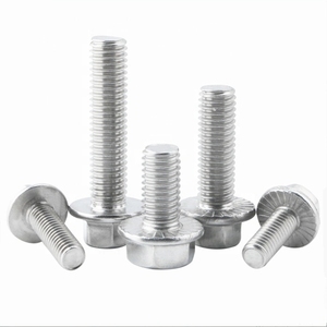 Bulloni Esagonali Flangiati DIN 6921 in Acciaio al Carbonio Zincato Classe 4.8 6.8 per Uso Industriale, Testa Dentellata, Filettatura Liscia M5-M30 <span class=keywords><strong>Handan</strong></span> - Product Image 5