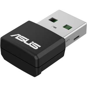 Adaptador Wifi 6 de Doble Banda Usb Ax55 Nano, 1800Mbps, para Computadora de Escritorio y Portátil, Windows y Linux, Diseño Compacto Negro, Venta al Por Mayor - Product Image 1