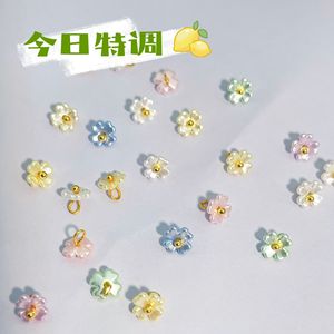 ลูกปัดเรซิ่นรูปดอกไม้ขนาด 6 มม. สำหรับทำสร้อยข้อมือ DIY อุปกรณ์ตกแต่งเครื่องประดับ ชิ้นส่วนงานฝีมือพลาสติก ฤดูร้อน 2024 แหล่งผลิตอี้หวู่ - Product Image 5