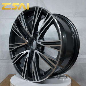 Velg Mobil Modifikasi Aluminium Alloy 17 18 19 20-inci Terlaris 5x112 5x114.3 Velg Mobil Cor Cocok untuk Audi - Product Image 2
