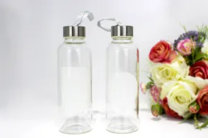 New Arrival Sublimation 500 Ml Glass Bottle Water Bottles With Custom Logo