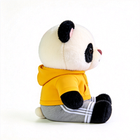 Peluche Panda à Capuche Tendance en Gros – Jouet Doux et Rembourré pour Cadeau, Taille Personnalisée